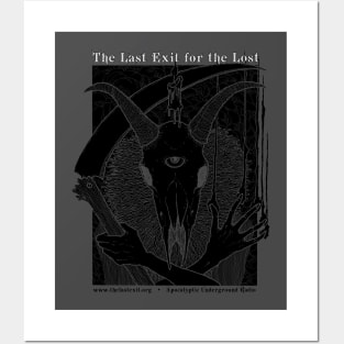 The Last Exit for the Lost Black Skull Posters and Art